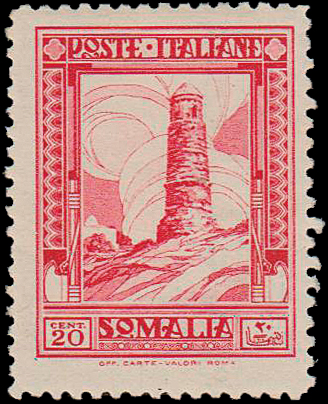 FRANCOBOLLI ITALIA COLONIE SOMALIA USATI USED F77108 