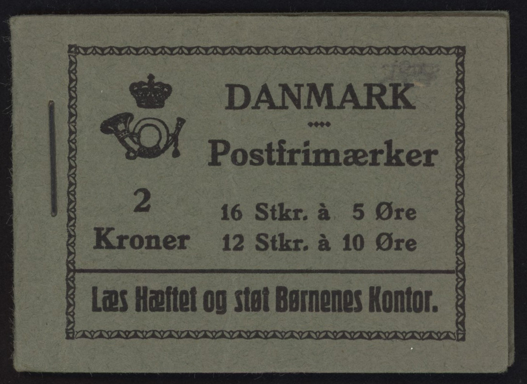 DANIMARCA - <p><strong>1933 - Libretto cifra in ovale</strong>, n° 210 (x16) + 213 (x12), ottimo, raro.</p>