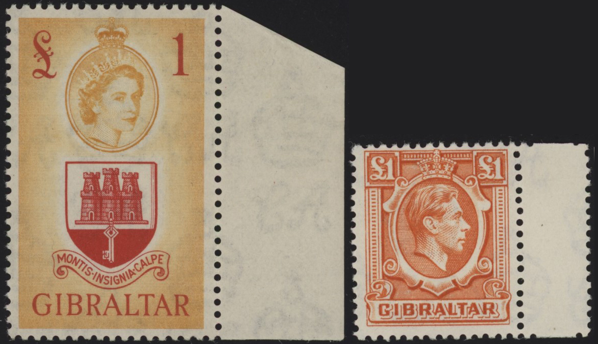 GIBILTERRA COLONIA INGLESE - <p><strong>1937 - Gibilterra - Giorgio VI ed Elisabetta</strong>, n° 121/31 + 134/35 + 145/58, ottimi, freschi e gomma integra.</p>
