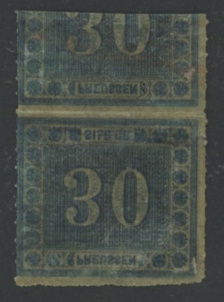 PRUSSIA - <p>
	<strong>1866 - 30 s. azzurro</strong>, n&deg; 22, Mi n&deg; 21 (300,00 &euro;), ottimo.</p>
<p>
	<strong>1866 - 30 s. hellblau</strong>, Nr. 22, Mi Nr. 21 (300,00 &euro;), sehr gut.</p>

